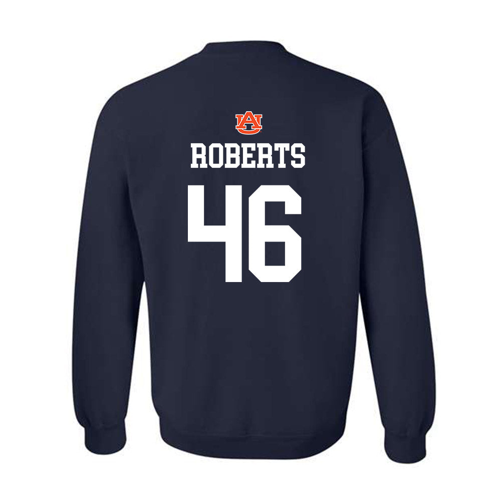 Auburn - NCAA Baseball : Saxon Roberts - NCAA® Replica Shersey Crewneck Sweatshirt-1