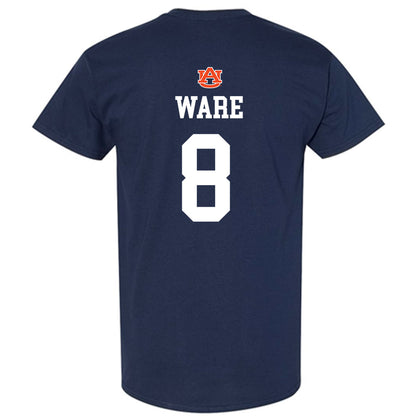 Auburn - NCAA Baseball : Bryson Ware - NCAA® Replica Shersey T-Shirt-1