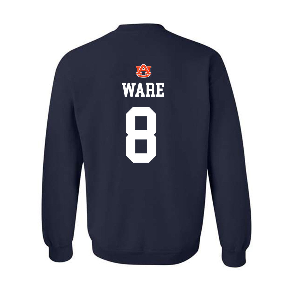 Auburn - NCAA Baseball : Bryson Ware - NCAA® Replica Shersey Crewneck Sweatshirt-1