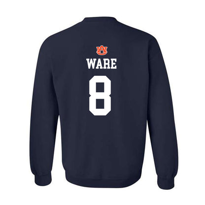 Auburn - NCAA Baseball : Bryson Ware - NCAA® Replica Shersey Crewneck Sweatshirt-1
