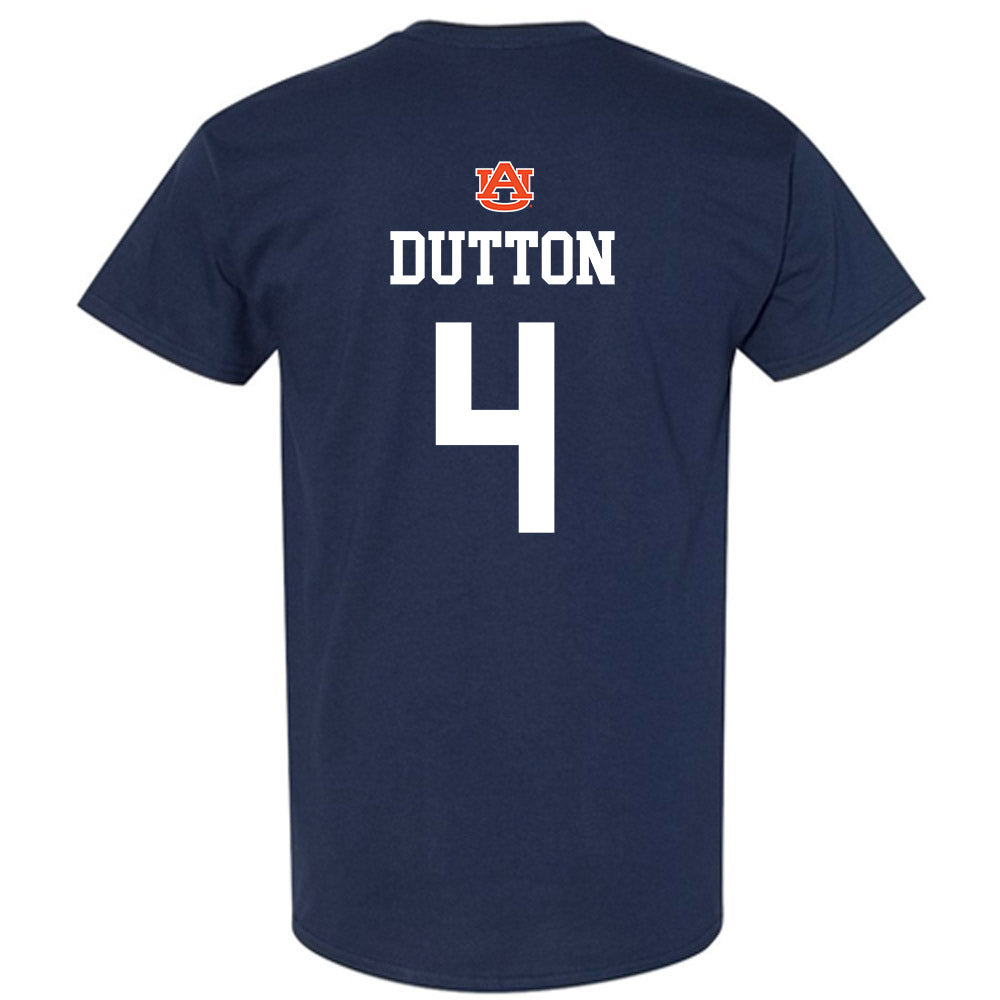 Auburn - NCAA Baseball : Andrew Dutton - NCAA® Replica Shersey T-Shirt-1