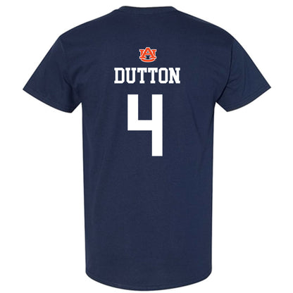 Auburn - NCAA Baseball : Andrew Dutton - NCAA® Replica Shersey T-Shirt-1