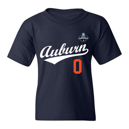 Auburn - NCAA Baseball : Brady Wilson - NCAA® Replica Shersey Youth T-Shirt-0