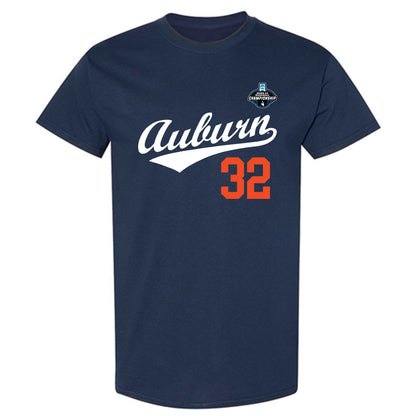 Auburn - NCAA Baseball : Griffin Graves - NCAA® Replica Shersey T-Shirt-0