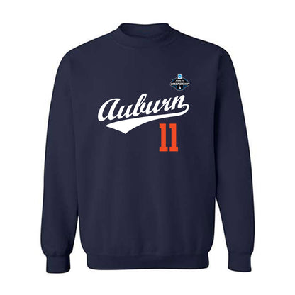 Auburn - NCAA Baseball : Brandon McCraine - NCAA® Replica Shersey Crewneck Sweatshirt-0