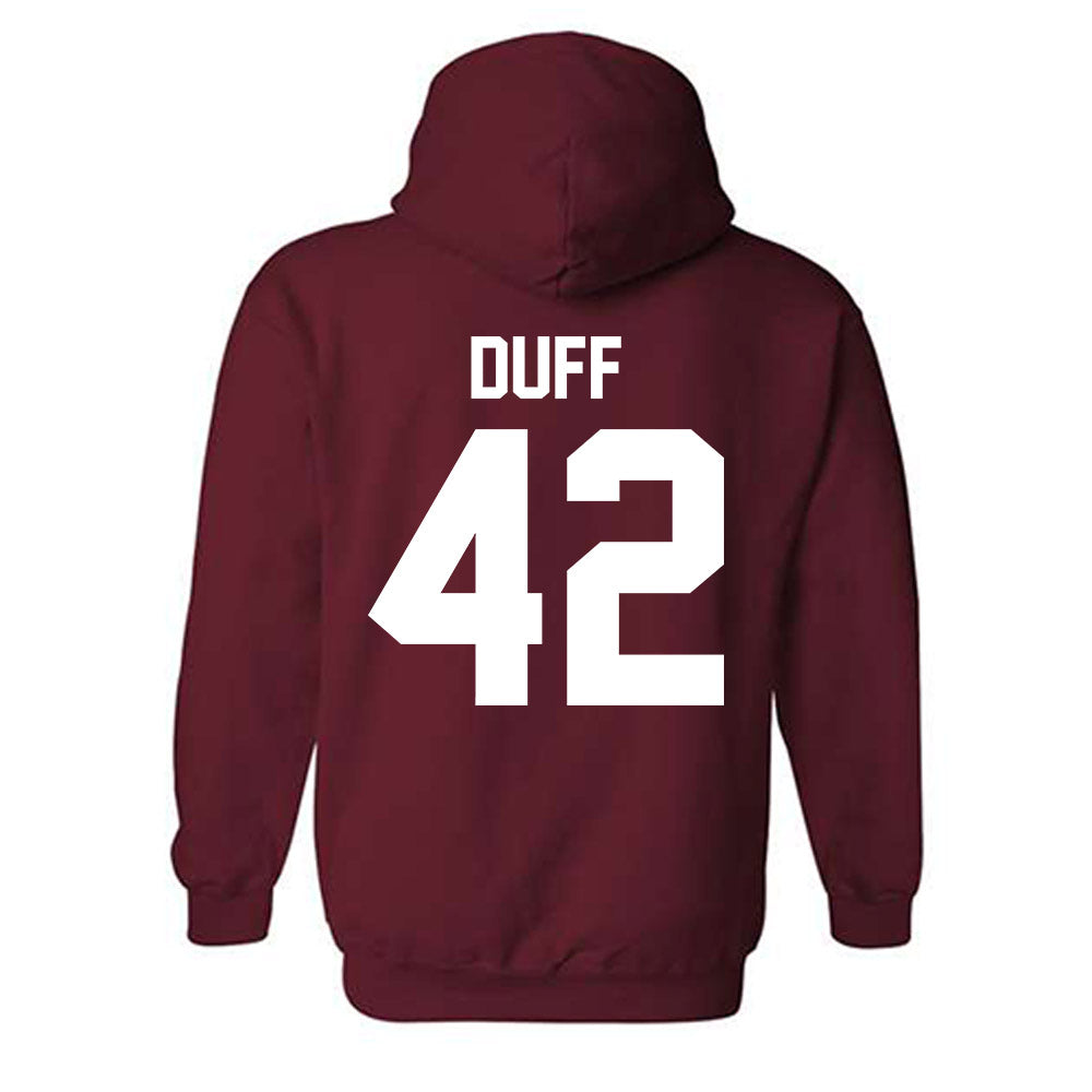 Alabama - NCAA Baseball : Ahmaad Duff - NCAA® Replica Shersey Hooded Sweatshirt-1