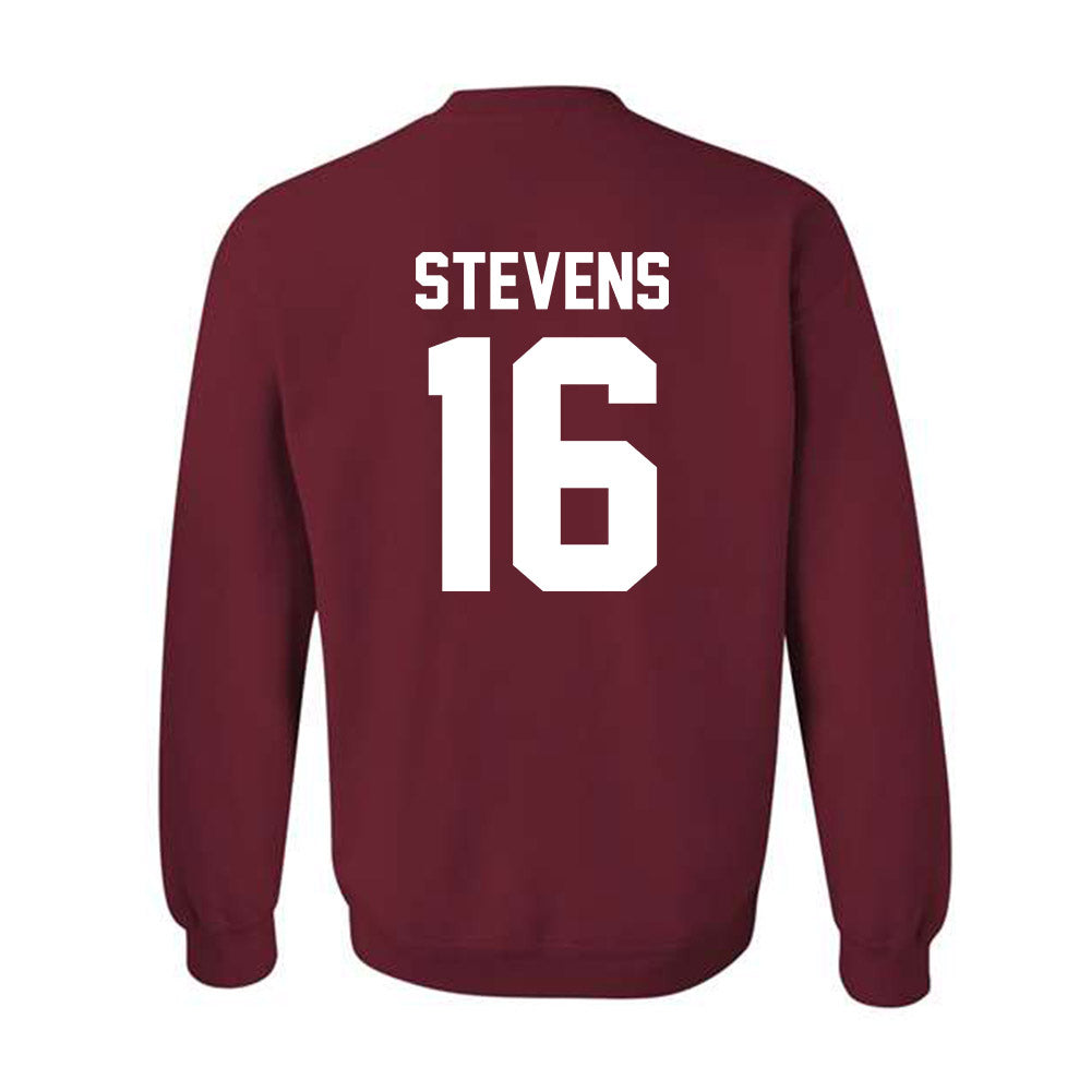 Alabama - NCAA Baseball : Jonathan Stevens - NCAA® Replica Shersey Crewneck Sweatshirt-1