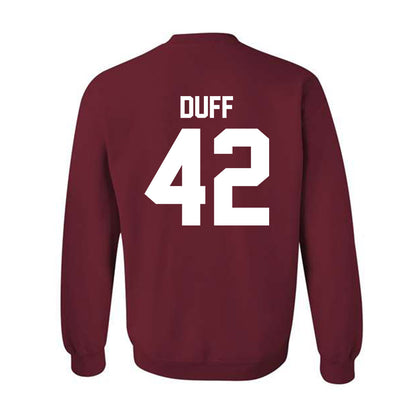 Alabama - NCAA Baseball : Ahmaad Duff - NCAA® Replica Shersey Crewneck Sweatshirt-1