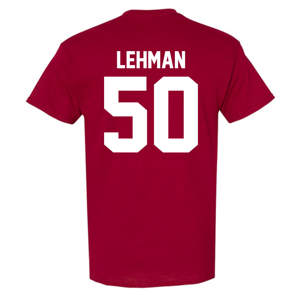 Alabama - NCAA Baseball : Connor Lehman - NCAA® Replica Shersey T-Shirt-1