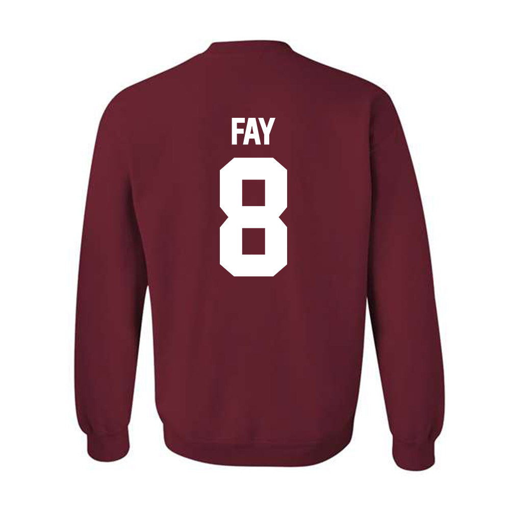 Alabama - NCAA Baseball : Tyler Fay - NCAA® Replica Shersey Crewneck Sweatshirt-1