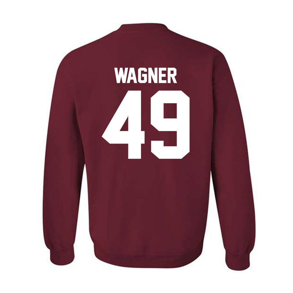 Alabama - NCAA Baseball : Nash Wagner - NCAA® Replica Shersey Crewneck Sweatshirt-1