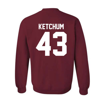 Alabama - NCAA Baseball : Jack Ketchum - NCAA® Replica Shersey Crewneck Sweatshirt-1