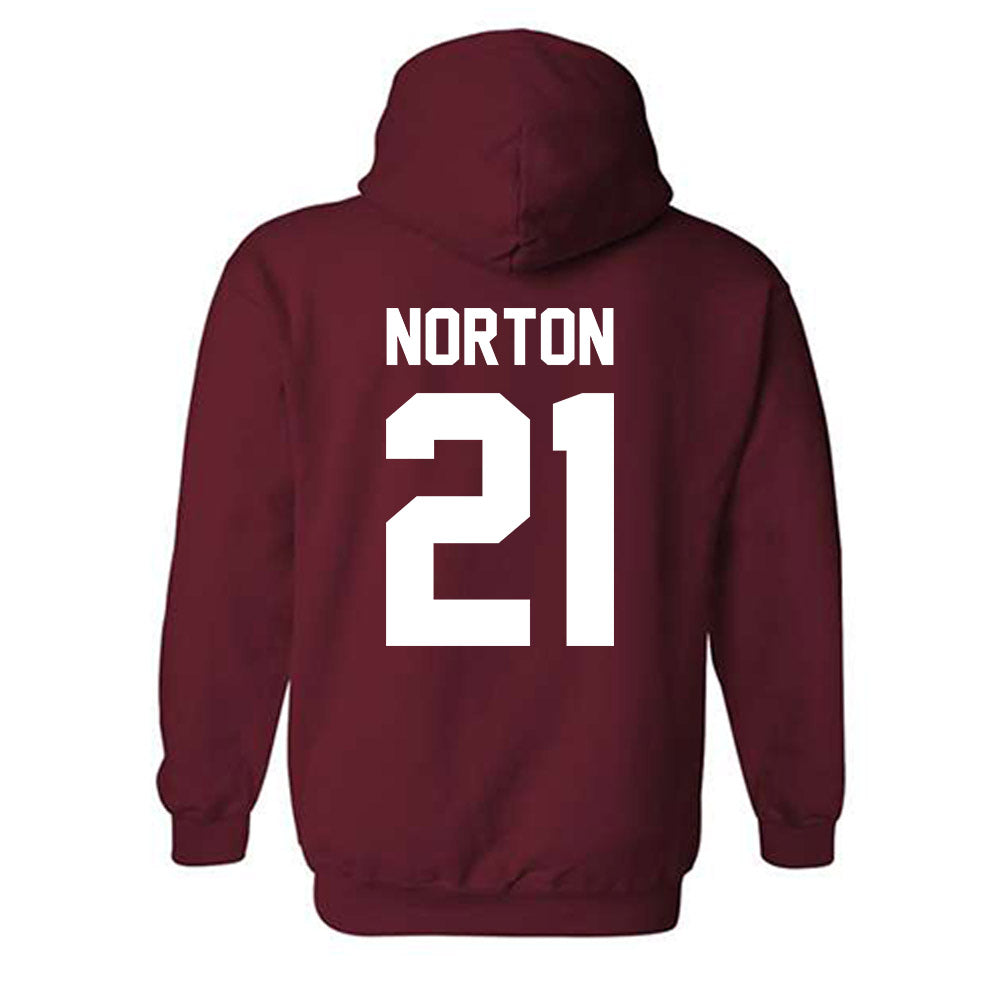 Alabama - NCAA Baseball : Brennen Norton - NCAA® Replica Shersey Hooded Sweatshirt-1