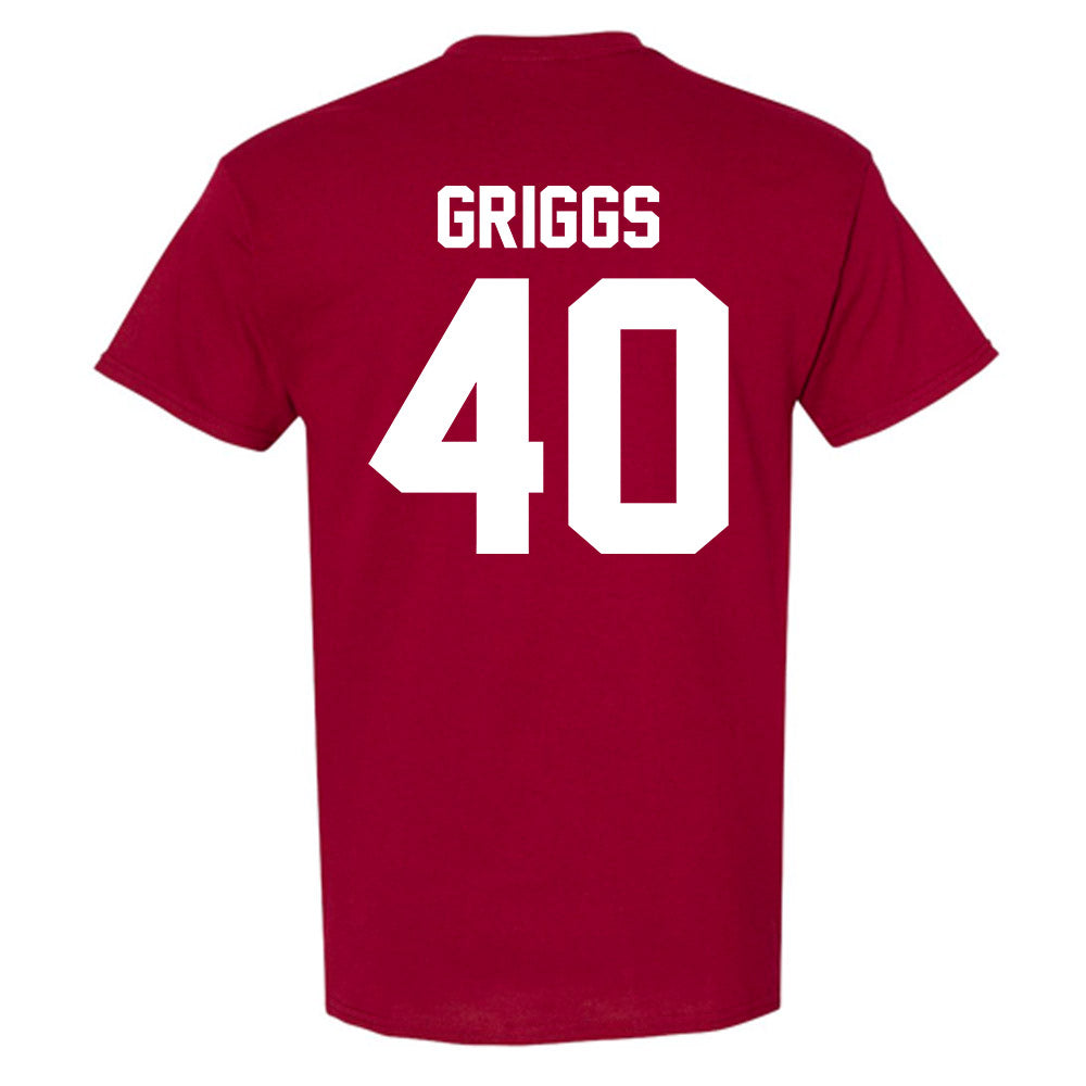 Alabama - NCAA Baseball : Sean Griggs - NCAA® Replica Shersey T-Shirt-1