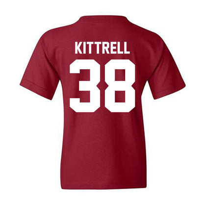 Alabama - NCAA Baseball : Zach Kittrell - NCAA® Replica Shersey Youth T-Shirt-1