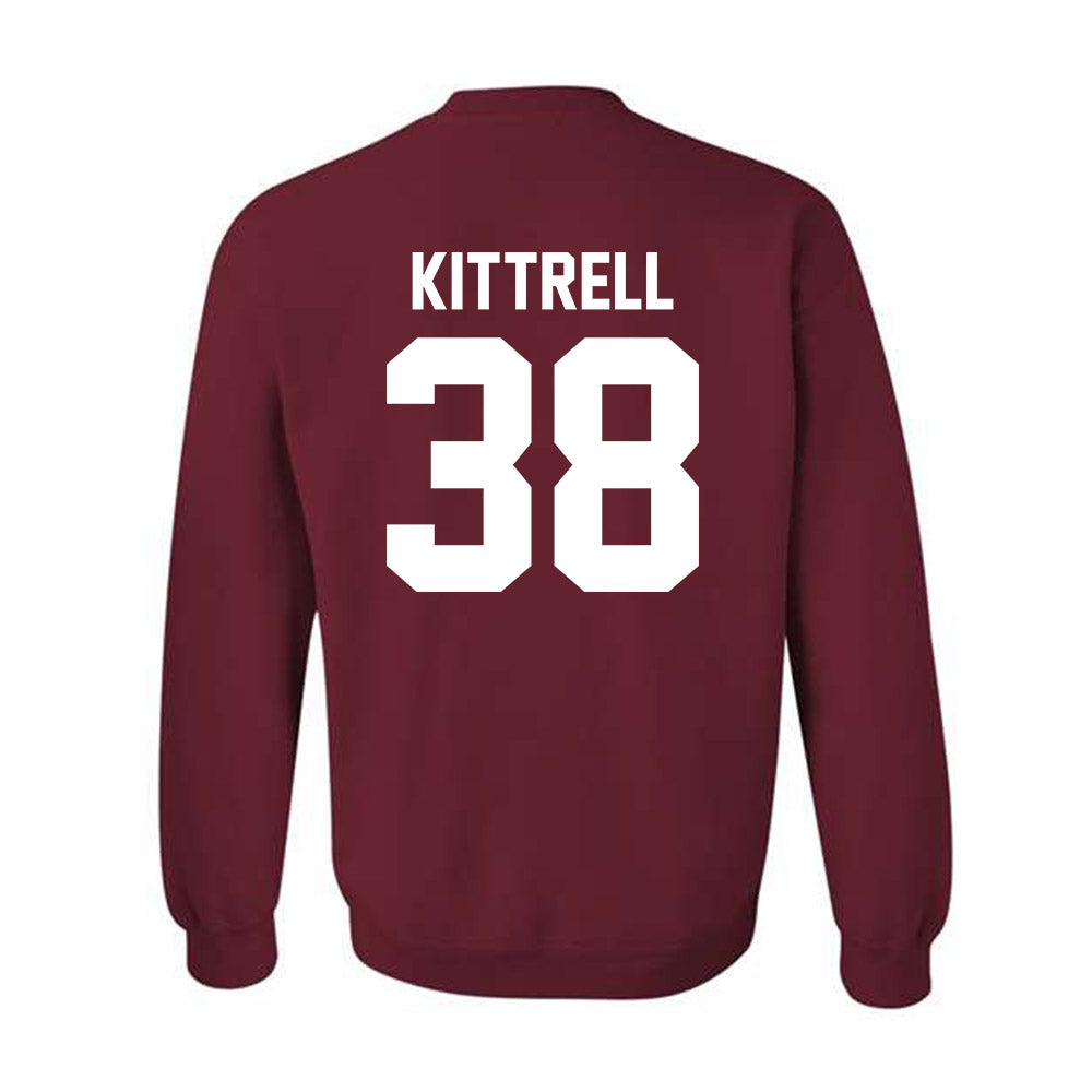 Alabama - NCAA Baseball : Zach Kittrell - NCAA® Replica Shersey Crewneck Sweatshirt-1