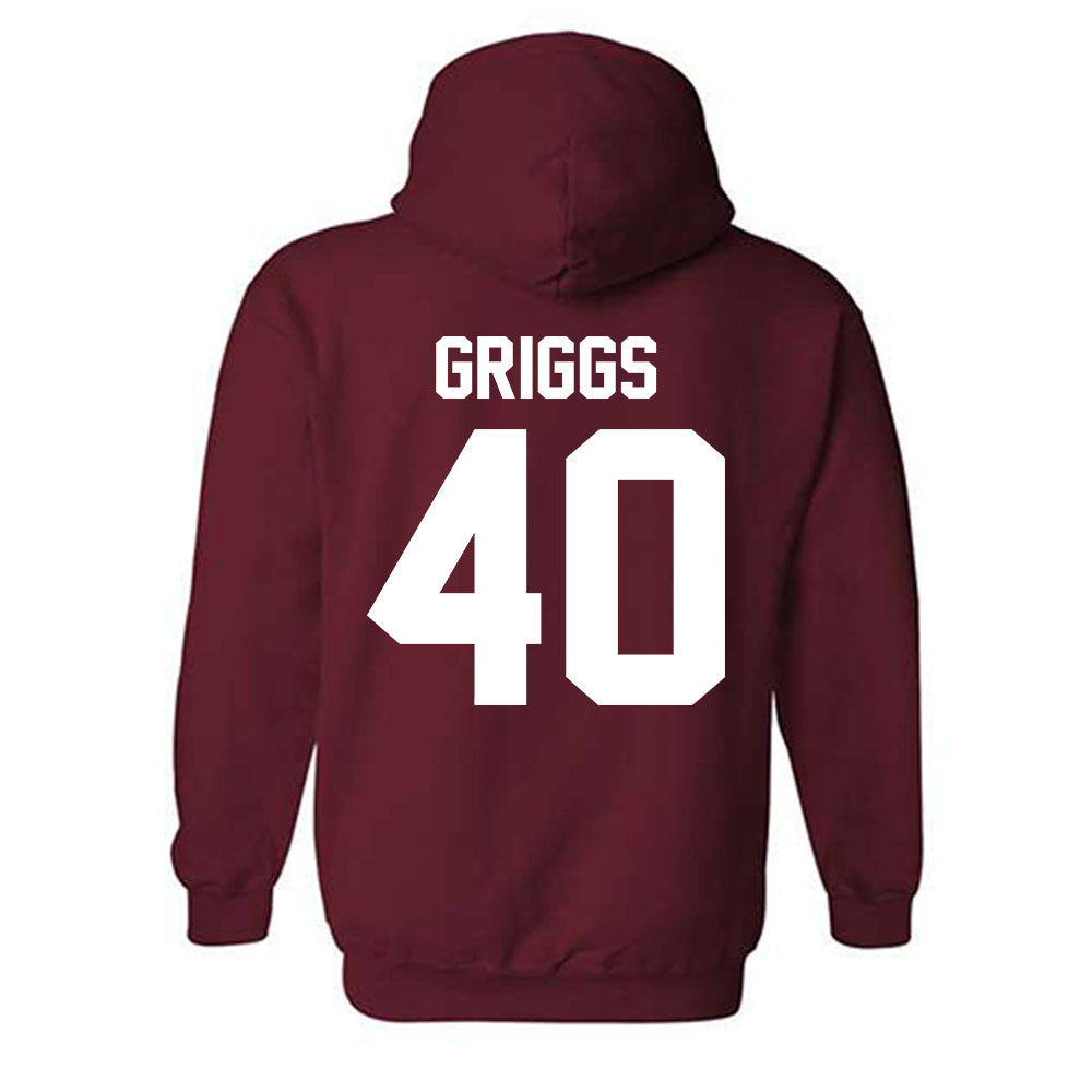 Alabama - NCAA Baseball : Sean Griggs - NCAA® Replica Shersey Hooded Sweatshirt-1