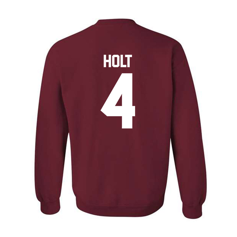 Alabama - NCAA Baseball : Brennan Holt - NCAA® Replica Shersey Crewneck Sweatshirt-1