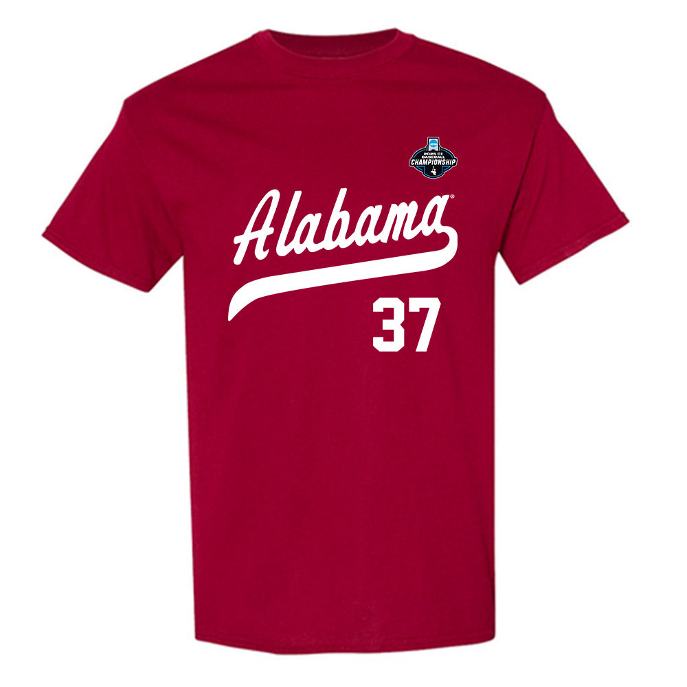 Alabama - NCAA Baseball : Andre Modugno - NCAA® Replica Shersey T-Shirt-0