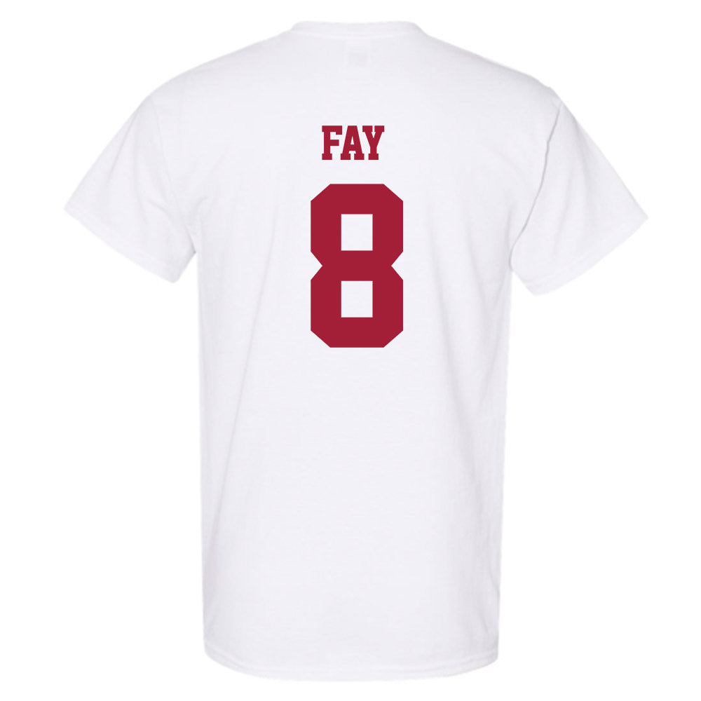 Alabama - NCAA Baseball : Tyler Fay - NCAA® Replica Shersey T-Shirt-1