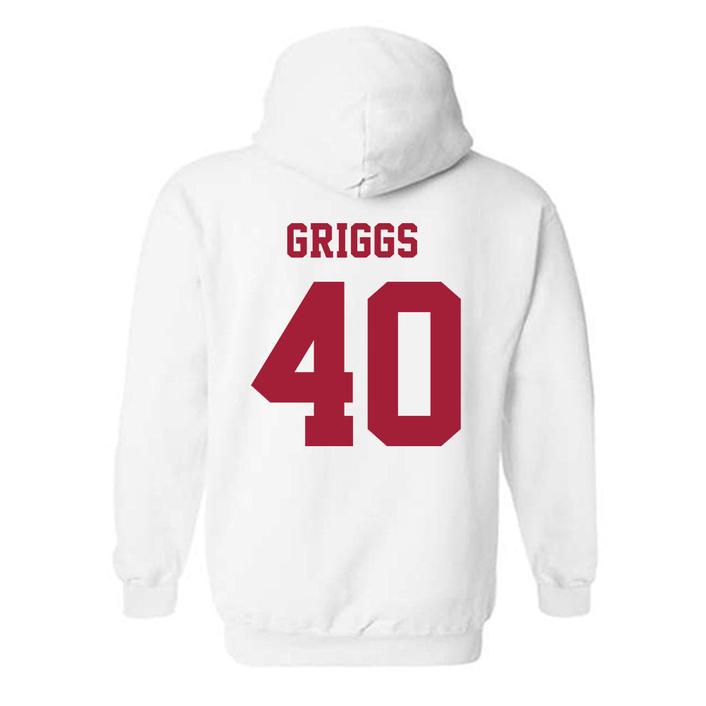 Alabama - NCAA Baseball : Sean Griggs - NCAA® Replica Shersey Hooded Sweatshirt-1