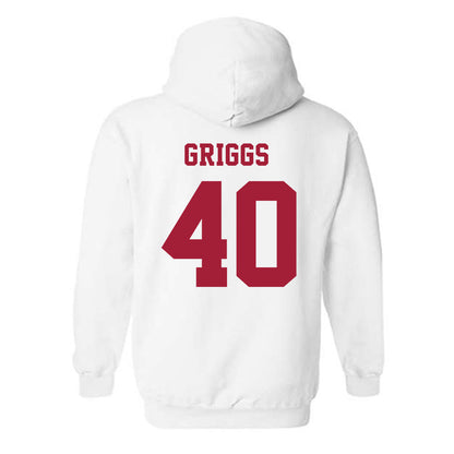 Alabama - NCAA Baseball : Sean Griggs - NCAA® Replica Shersey Hooded Sweatshirt-1