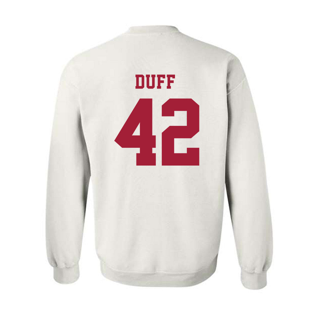 Alabama - NCAA Baseball : Ahmaad Duff - NCAA® Replica Shersey Crewneck Sweatshirt-1