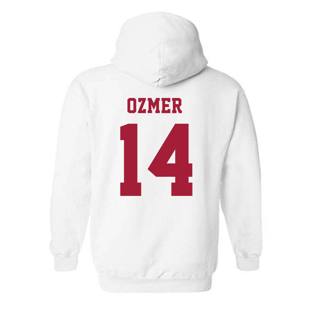 Alabama - NCAA Baseball : Carson Ozmer - NCAA® Replica Shersey Hooded Sweatshirt-1