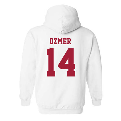 Alabama - NCAA Baseball : Carson Ozmer - NCAA® Replica Shersey Hooded Sweatshirt-1
