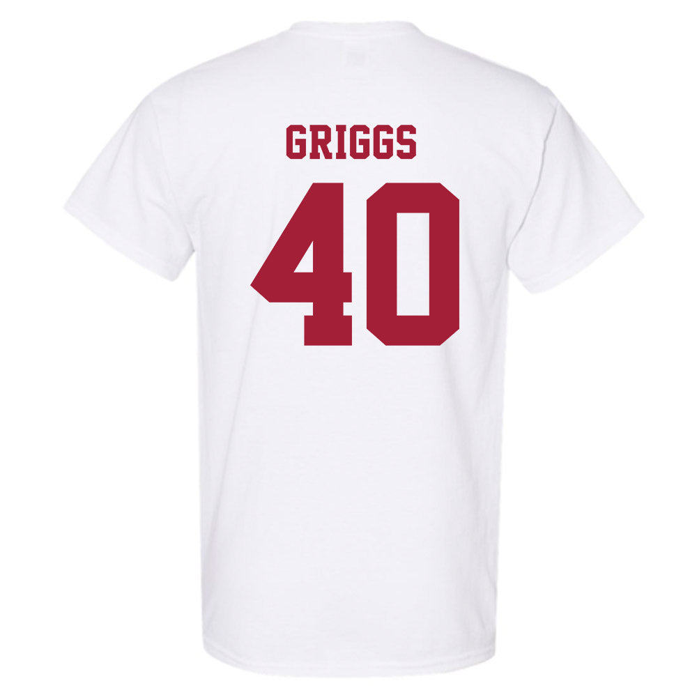 Alabama - NCAA Baseball : Sean Griggs - NCAA® Replica Shersey T-Shirt-1