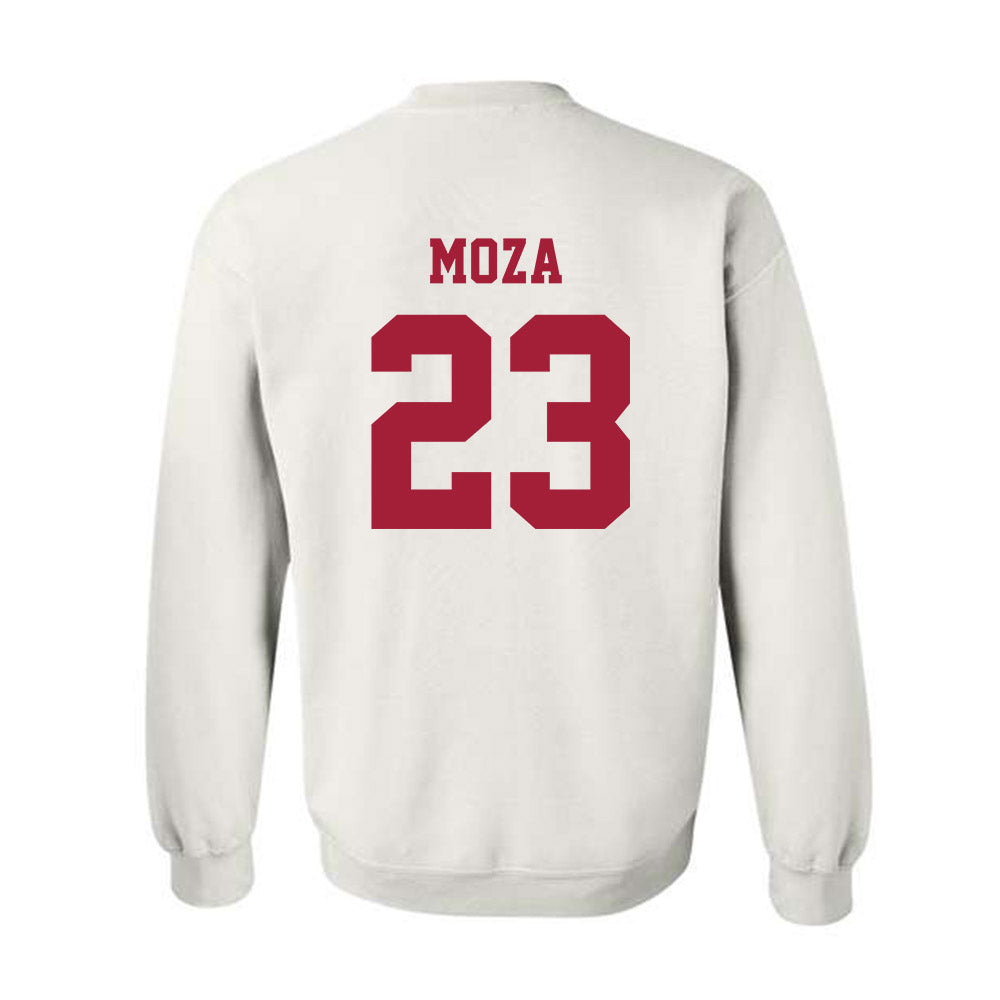 Alabama - NCAA Baseball : Aidan Moza - NCAA® Replica Shersey Crewneck Sweatshirt-1