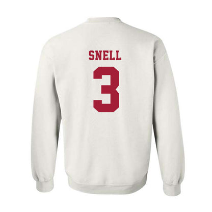 Alabama - NCAA Baseball : Kade Snell - NCAA® Replica Shersey Crewneck Sweatshirt-1