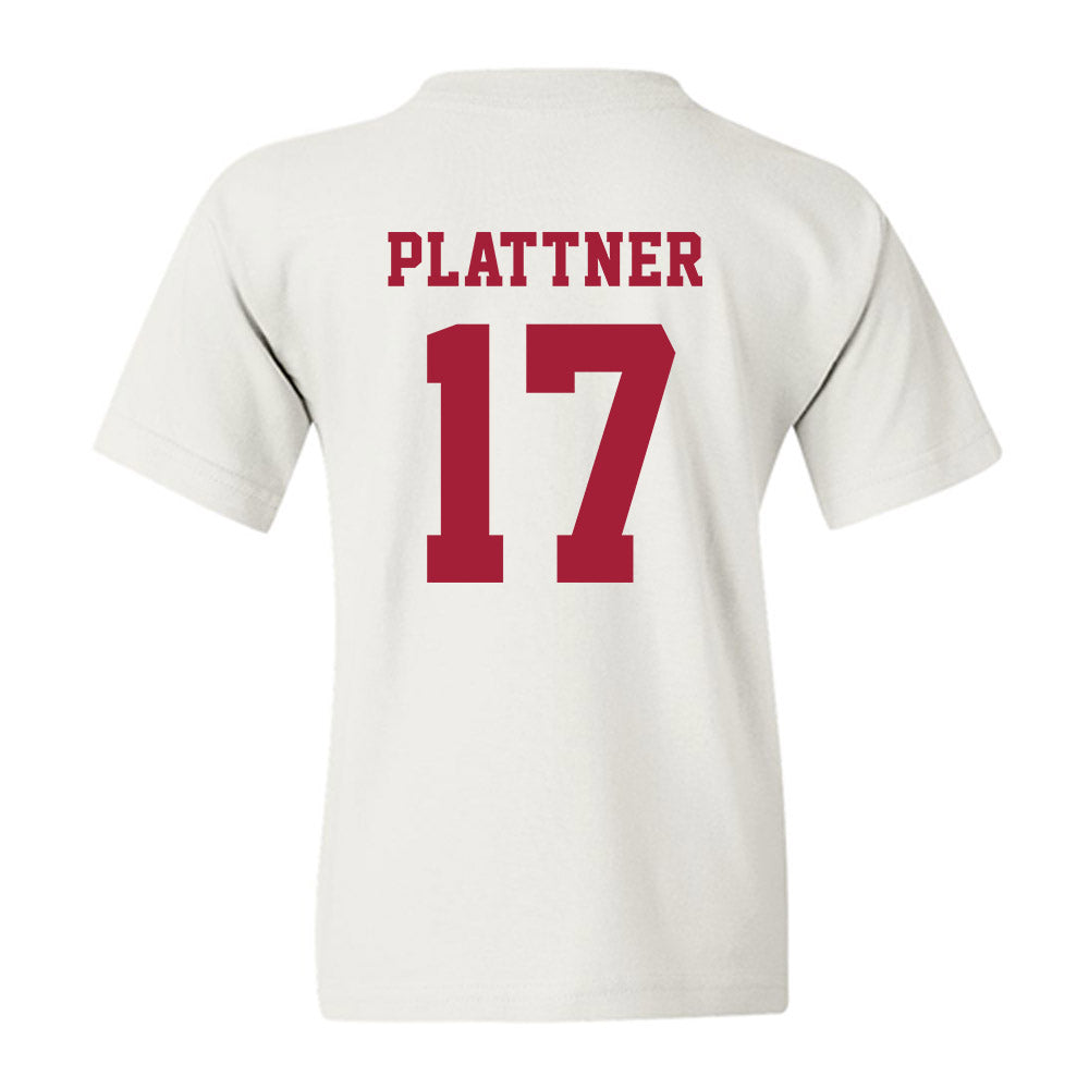 Alabama - NCAA Baseball : Will Plattner - NCAA® Replica Shersey Youth T-Shirt-1