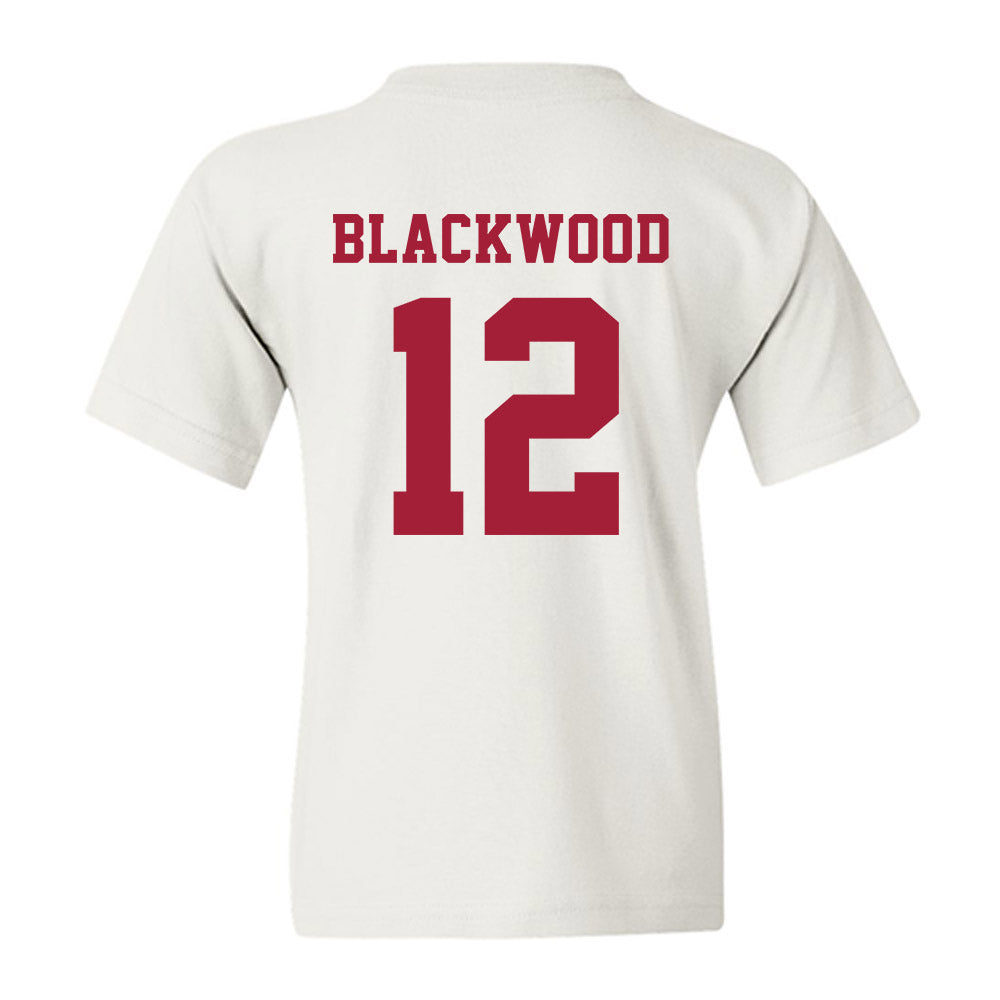 Alabama - NCAA Baseball : JT Blackwood - NCAA® Replica Shersey Youth T-Shirt-1