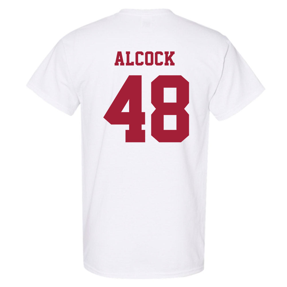 Alabama - NCAA Baseball : Bobby Alcock - NCAA® Replica Shersey T-Shirt-1
