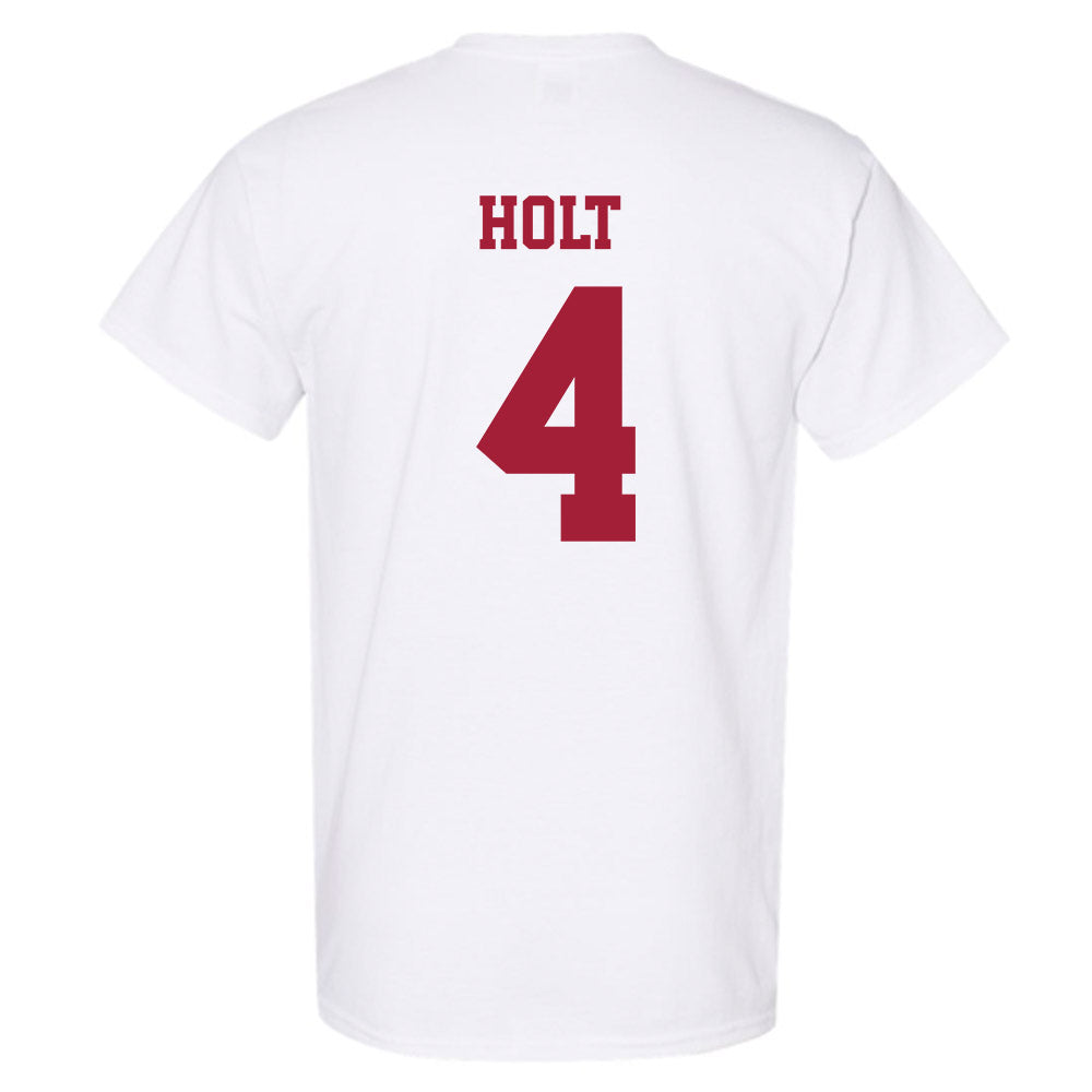 Alabama - NCAA Baseball : Brennan Holt - NCAA® Replica Shersey T-Shirt-1