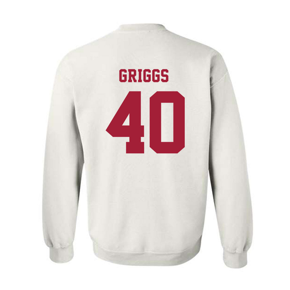 Alabama - NCAA Baseball : Sean Griggs - NCAA® Replica Shersey Crewneck Sweatshirt-1
