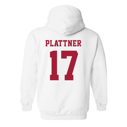 Alabama - NCAA Baseball : Will Plattner - NCAA® Replica Shersey Hooded Sweatshirt-1