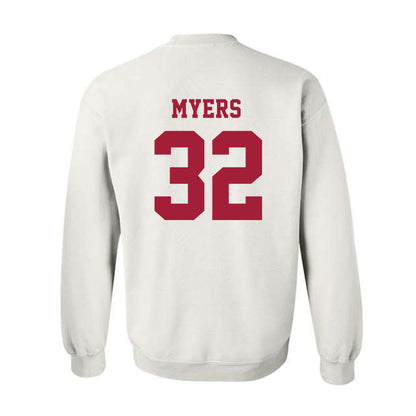 Alabama - NCAA Baseball : Braylon Myers - NCAA® Replica Shersey Crewneck Sweatshirt-1