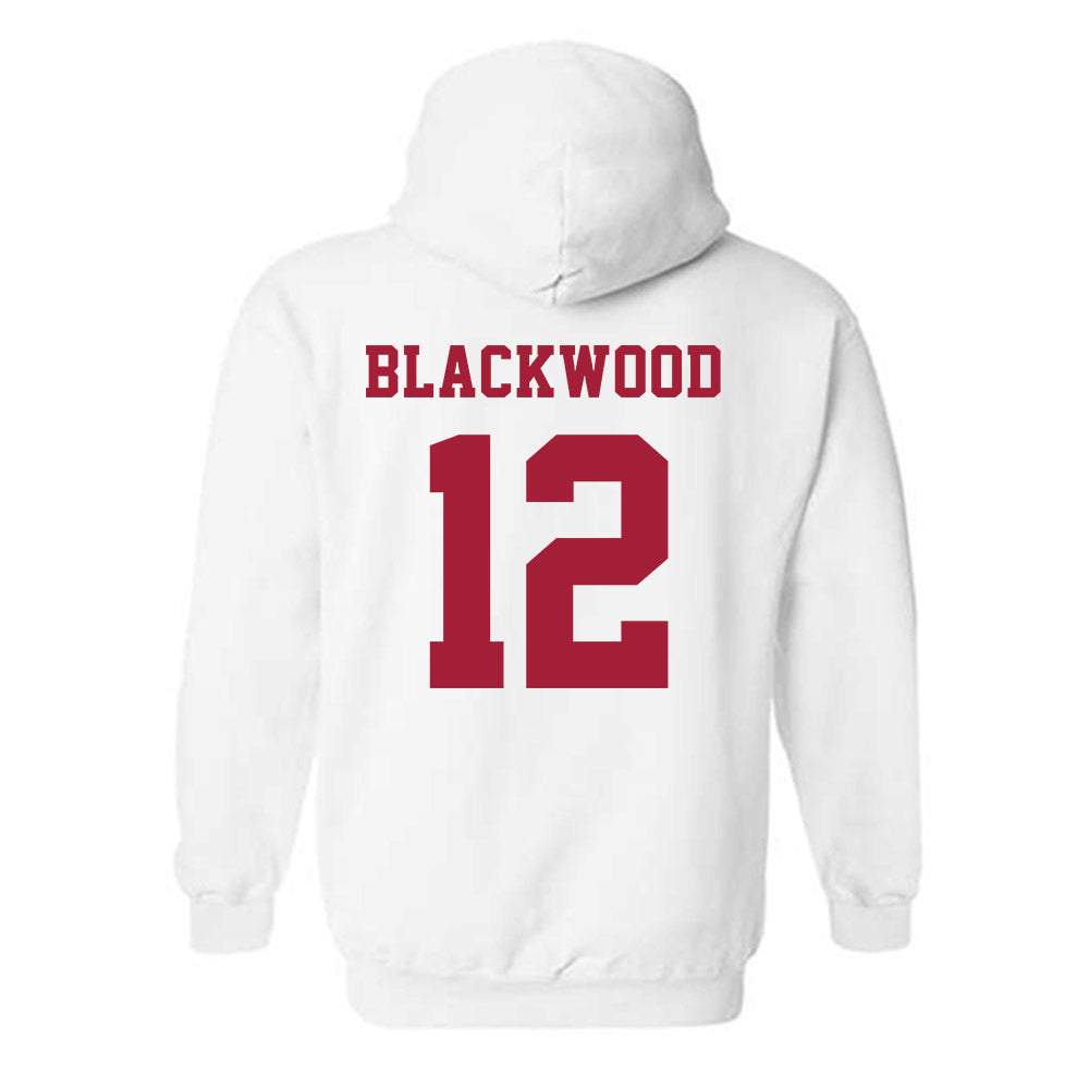 Alabama - NCAA Baseball : JT Blackwood - NCAA® Replica Shersey Hooded Sweatshirt-1