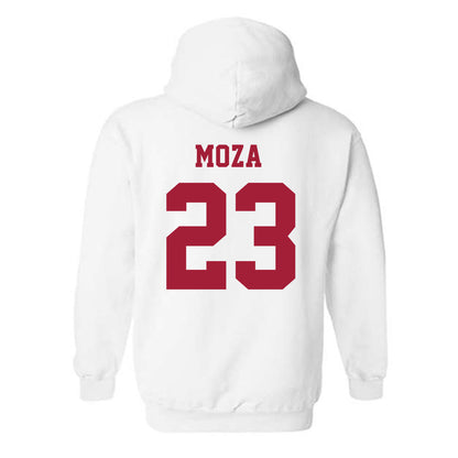 Alabama - NCAA Baseball : Aidan Moza - NCAA® Replica Shersey Hooded Sweatshirt-1