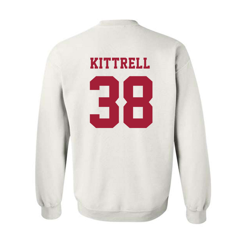 Alabama - NCAA Baseball : Zach Kittrell - NCAA® Replica Shersey Crewneck Sweatshirt-1