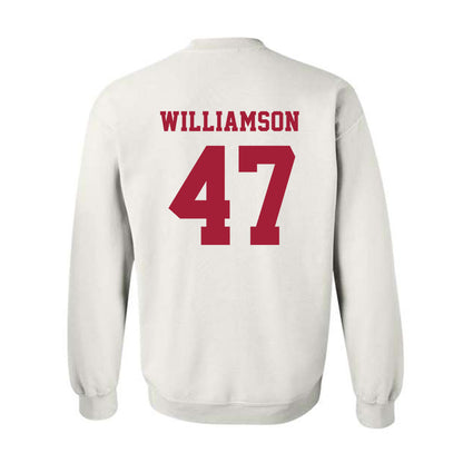 Alabama - NCAA Baseball : Jojo Williamson - NCAA® Replica Shersey Crewneck Sweatshirt-1