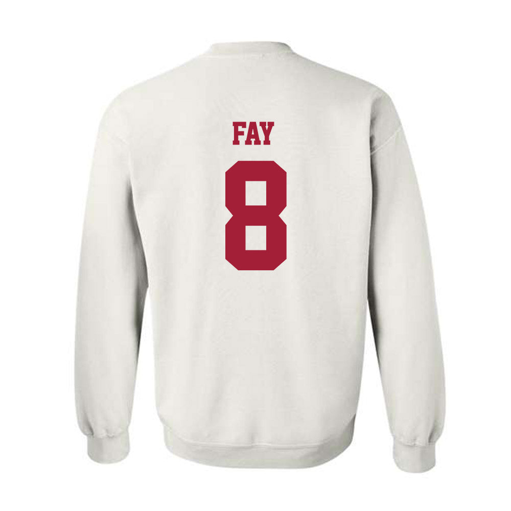 Alabama - NCAA Baseball : Tyler Fay - NCAA® Replica Shersey Crewneck Sweatshirt-1