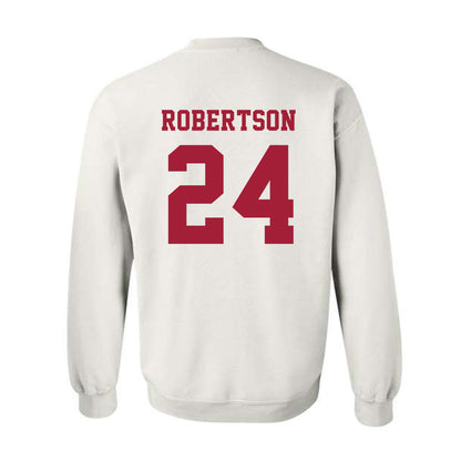 Alabama - NCAA Baseball : Tate Robertson - NCAA® Replica Shersey Crewneck Sweatshirt-1