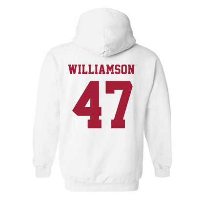 Alabama - NCAA Baseball : Jojo Williamson - NCAA® Replica Shersey Hooded Sweatshirt-1