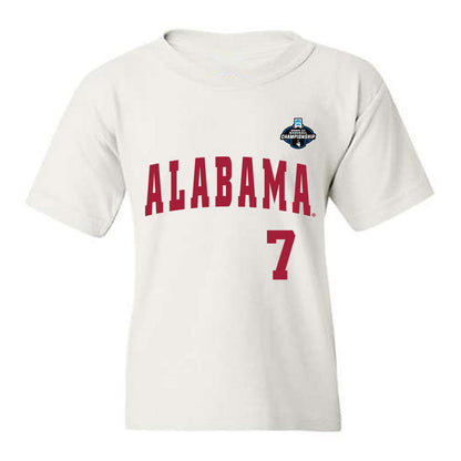 Alabama - NCAA Baseball : Matthew Heiberger - NCAA® Replica Shersey Youth T-Shirt-0