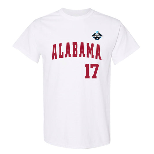 Alabama - NCAA Baseball : Will Plattner - NCAA® Replica Shersey T-Shirt-0