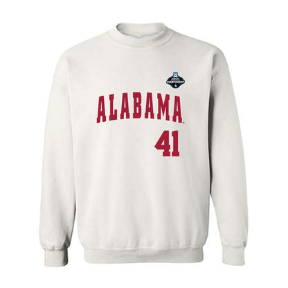 Alabama - NCAA Baseball : Connor Ball - NCAA® Replica Shersey Crewneck Sweatshirt-0