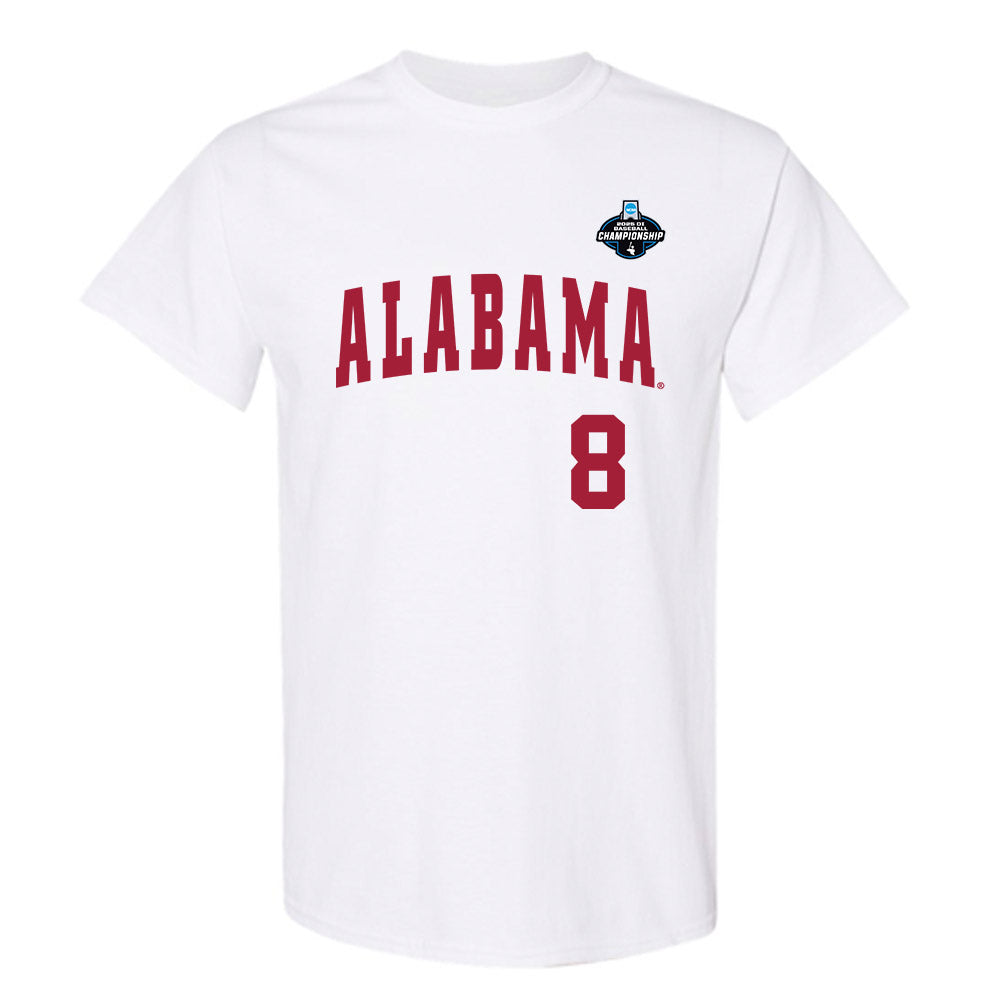 Alabama - NCAA Baseball : Tyler Fay - NCAA® Replica Shersey T-Shirt-0